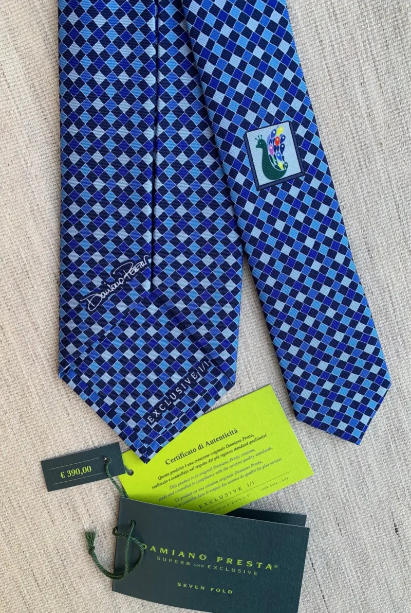 Cravatta 7 Pieghe Superb & Exclusive – Dis. 13 - immagine 2
